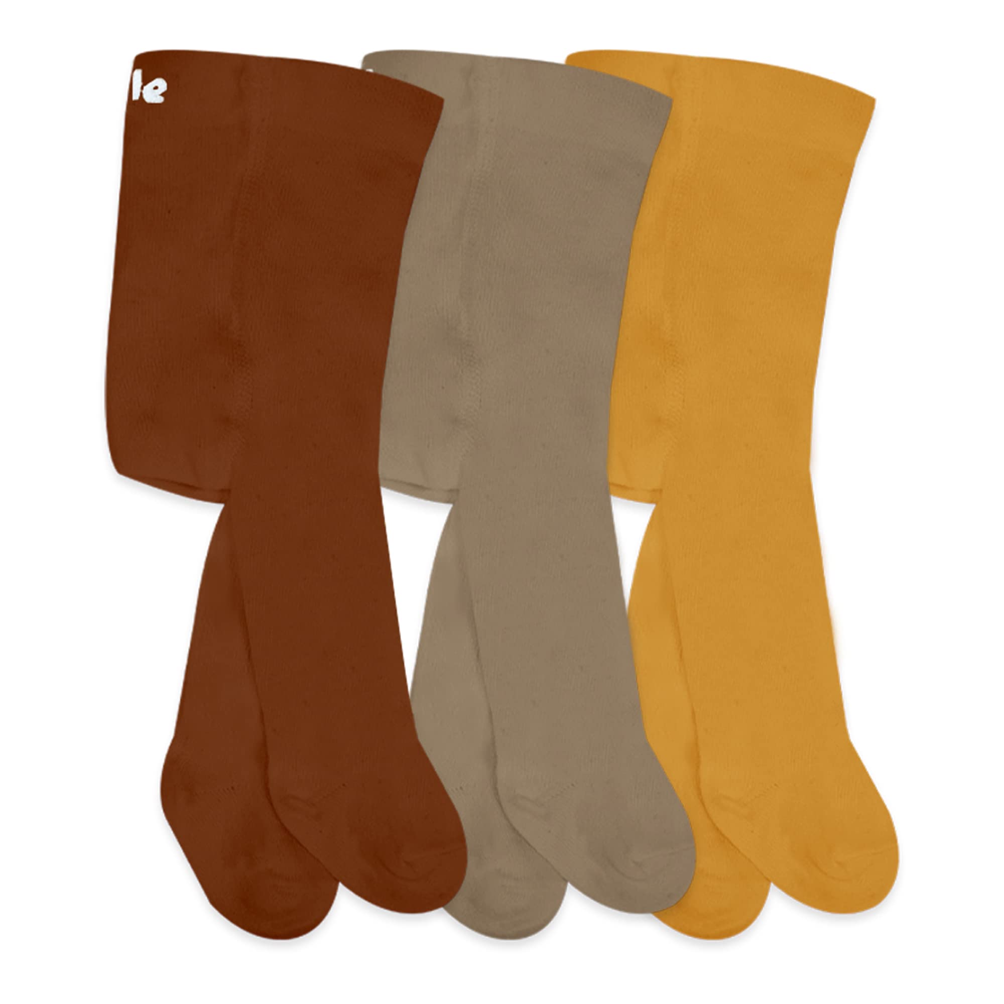 Bistyle Baby Girls Tights - 3 Pack Thick Warm Leggings | Soft Organic Cotton Stockings for Newborn, Infant & Toddler | Perfect for Winter, Playtime & Everyday Comfort