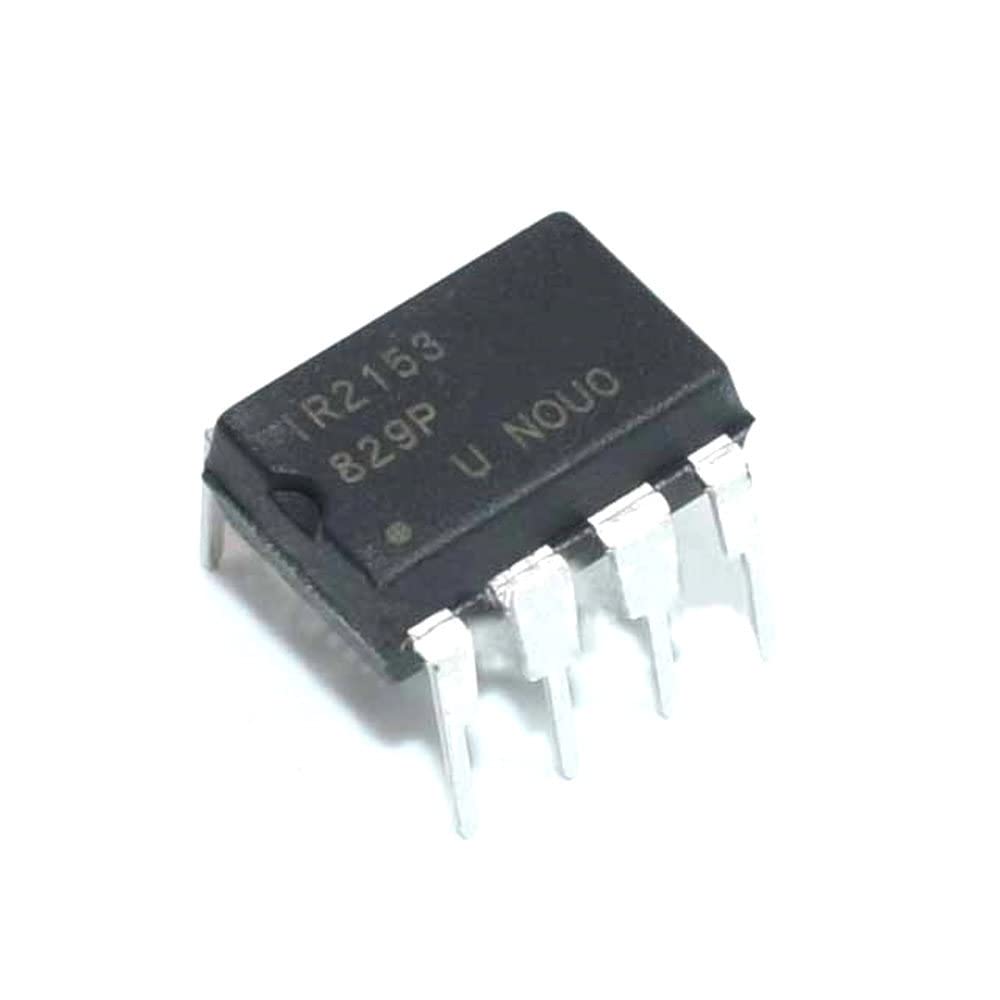 5Pcs IR2153PBF Half-Bridge Driver IC with OSC 8DIP - High-Performance MOSFET Driver for Power Supplies, Motor Control & LED Lighting Applications