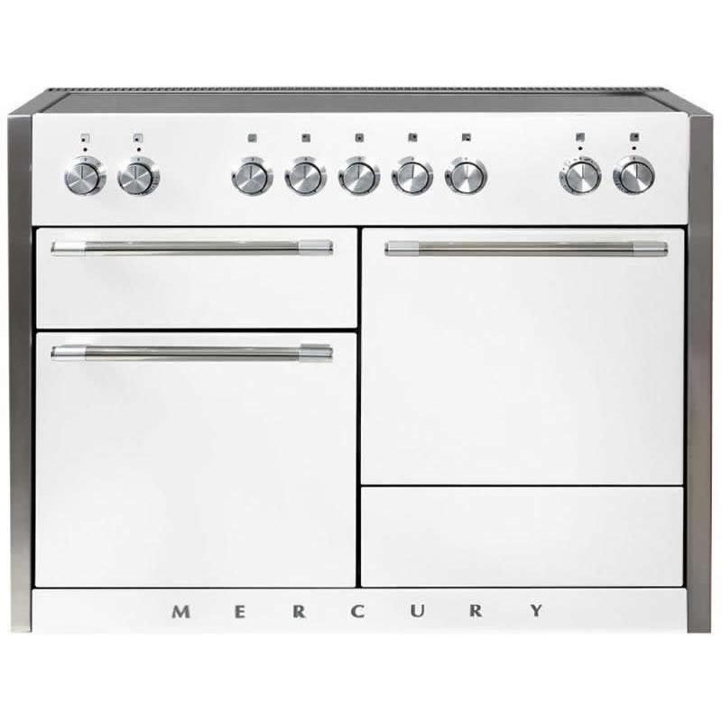 AGA 48-Inch Mercury Induction Range with True European Convection - AMC48IN WHT - Professional Kitchen Appliance for Home Chefs & Gourmet Cooking