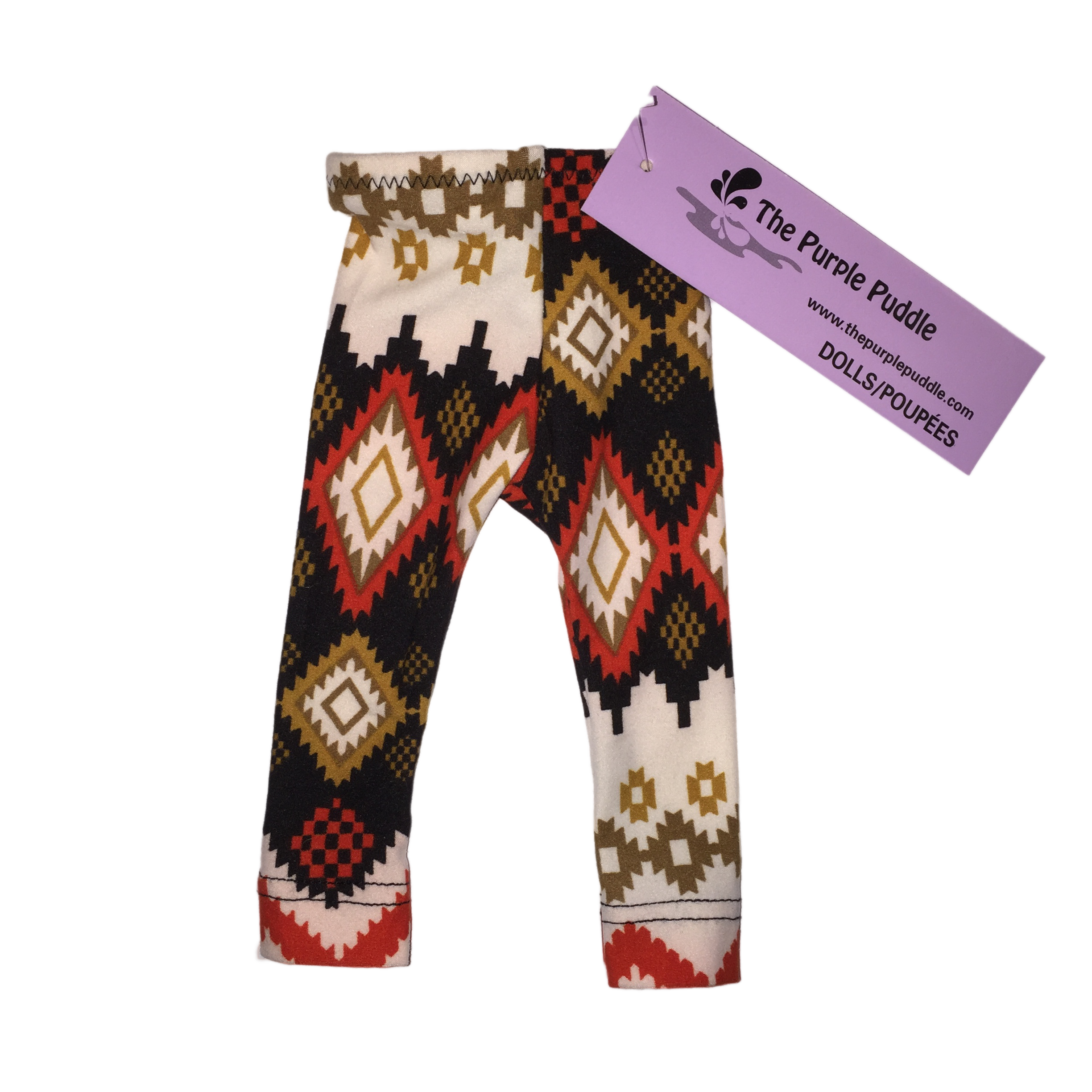 Desert Diamond Doll Leggings for Women - High Waisted Yoga Pants with Pockets, Soft Stretchy Workout Leggings - Perfect for Yoga, Gym, Running and Casual Wear