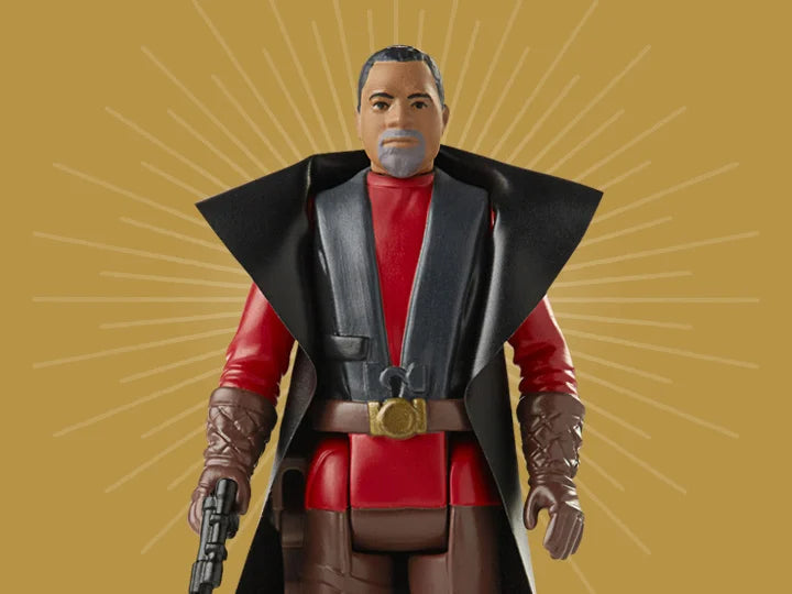 Star Wars Retro Collection Greef Karga Action Figure - Vintage Style Collectible Toy for Fans & Display - Perfect for Home Decor, Gift Giving & Star Wars Memorabilia Collection