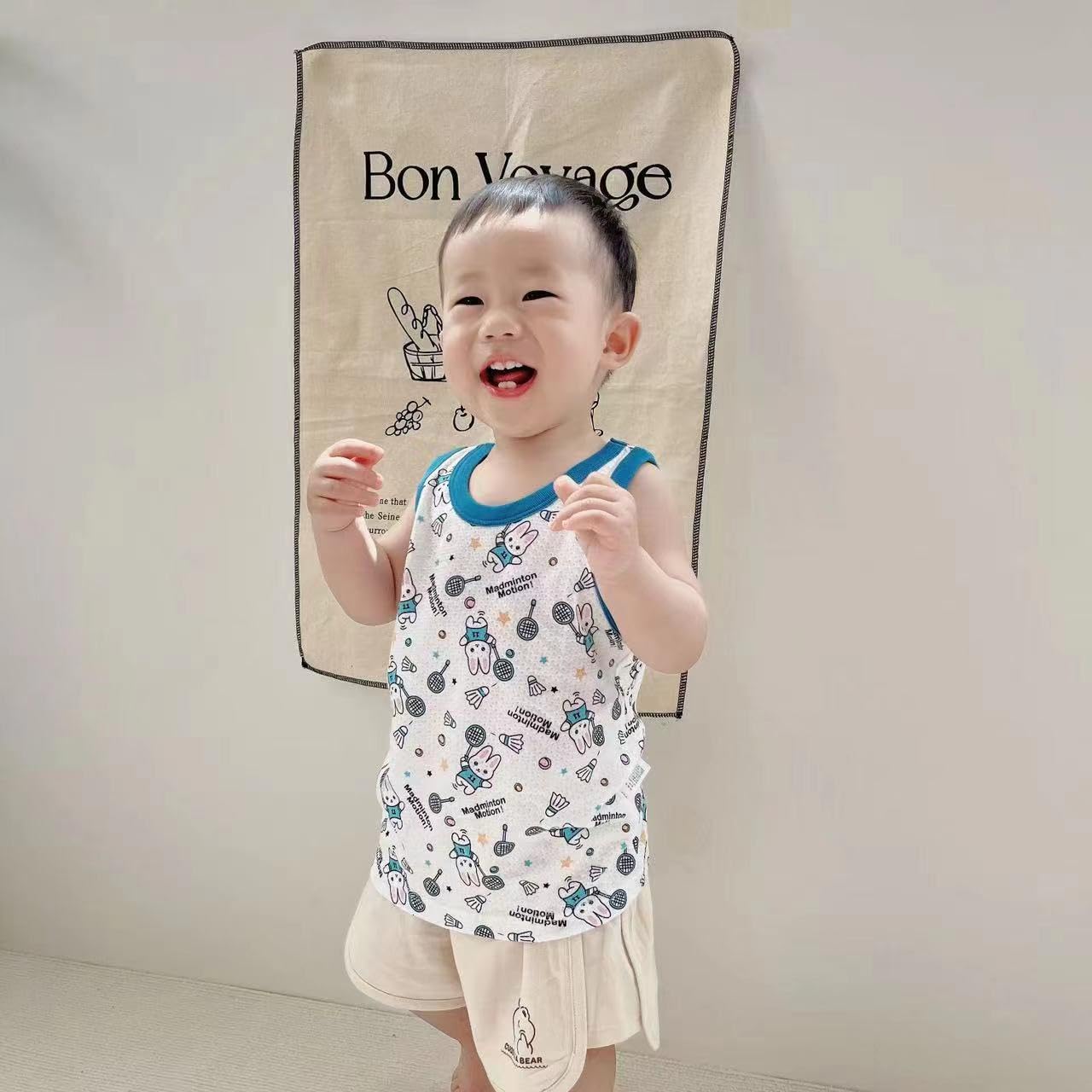 **3-Pack Boys' Sleeveless Tank Tops for Toddlers – Soft & Breathable Summer Outfits for Playtime, Beach & Outdoor Activities**