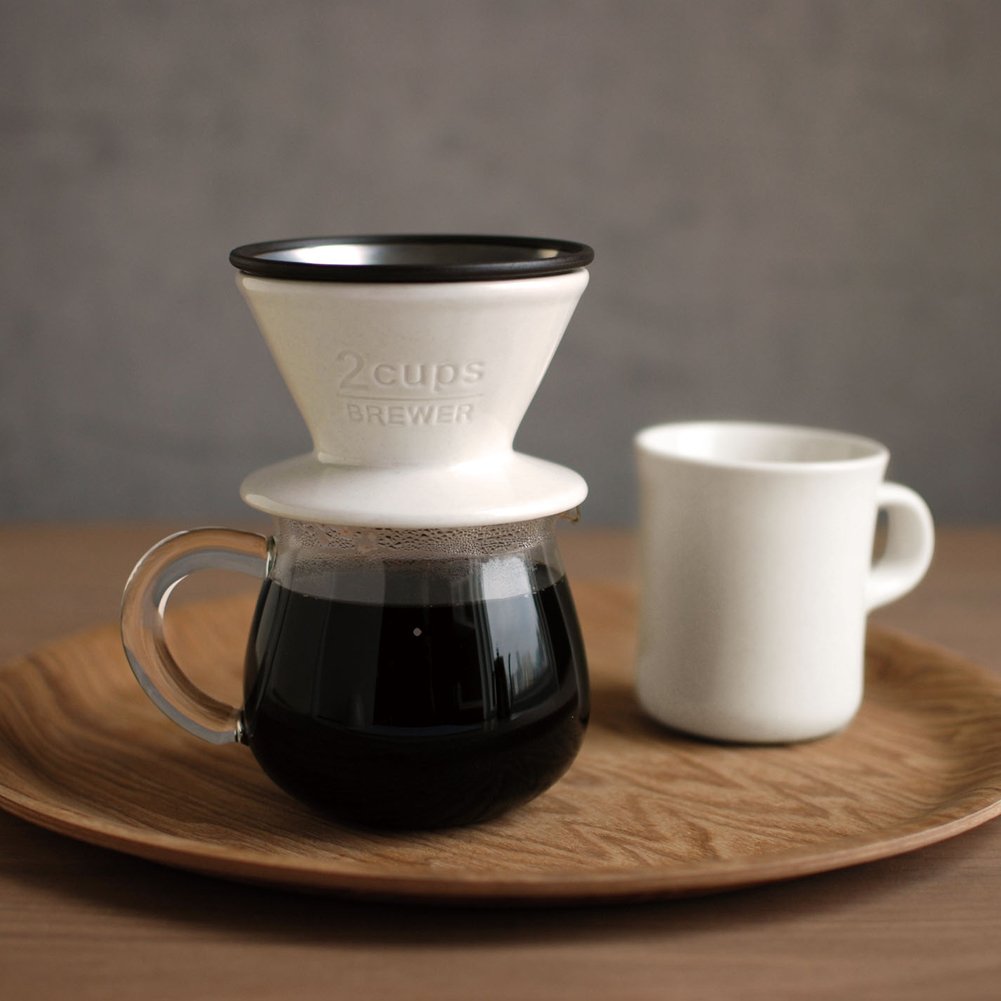 KINTO SCS 27623 Heat-Resistant Glass Coffee Server - 4 Cup Capacity with Measurement Marks, Perfect for Home Brewing, Office Use & Gift Giving