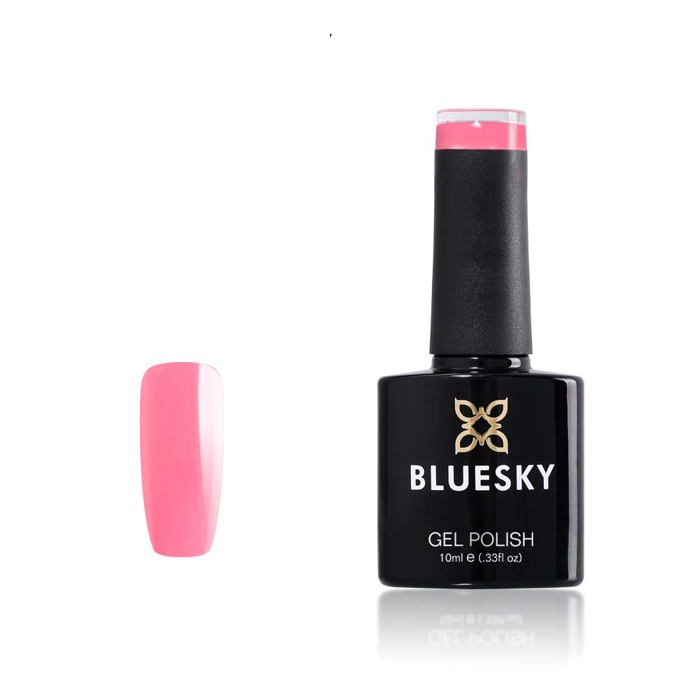 Bluesky Gel Nail Polish - Light Pink DC036 - 10ml Long Lasting Chip Resistant UV LED Lamp Required - Perfect for Manicures, Pedicures & Nail Art Designs