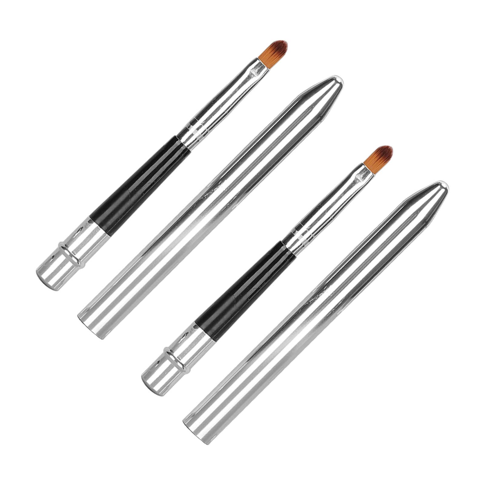 Retractable Lip Brush for Lip Gloss - Single Head, Easy to Clean, Sealed Design | Perfect for Home Use, Beauty Salons, Women & Girls' Makeup Kits