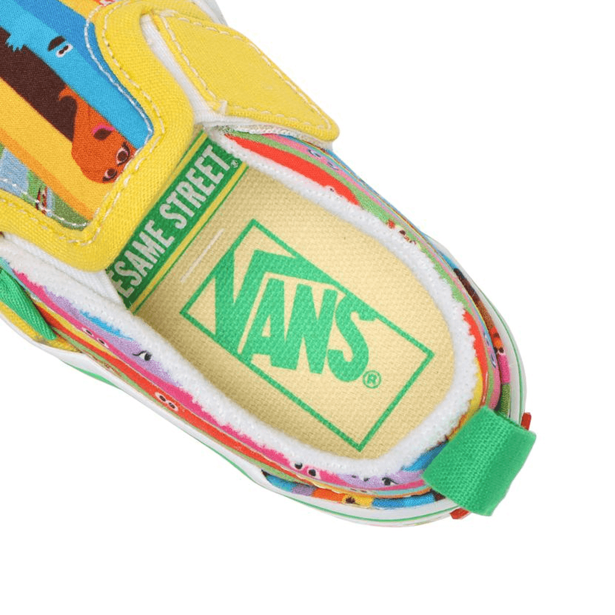 Sesame Street Toddler's Slip-On Sneakers - Multi-Color | Comfortable Kids Shoes for Playtime, School & Everyday Wear