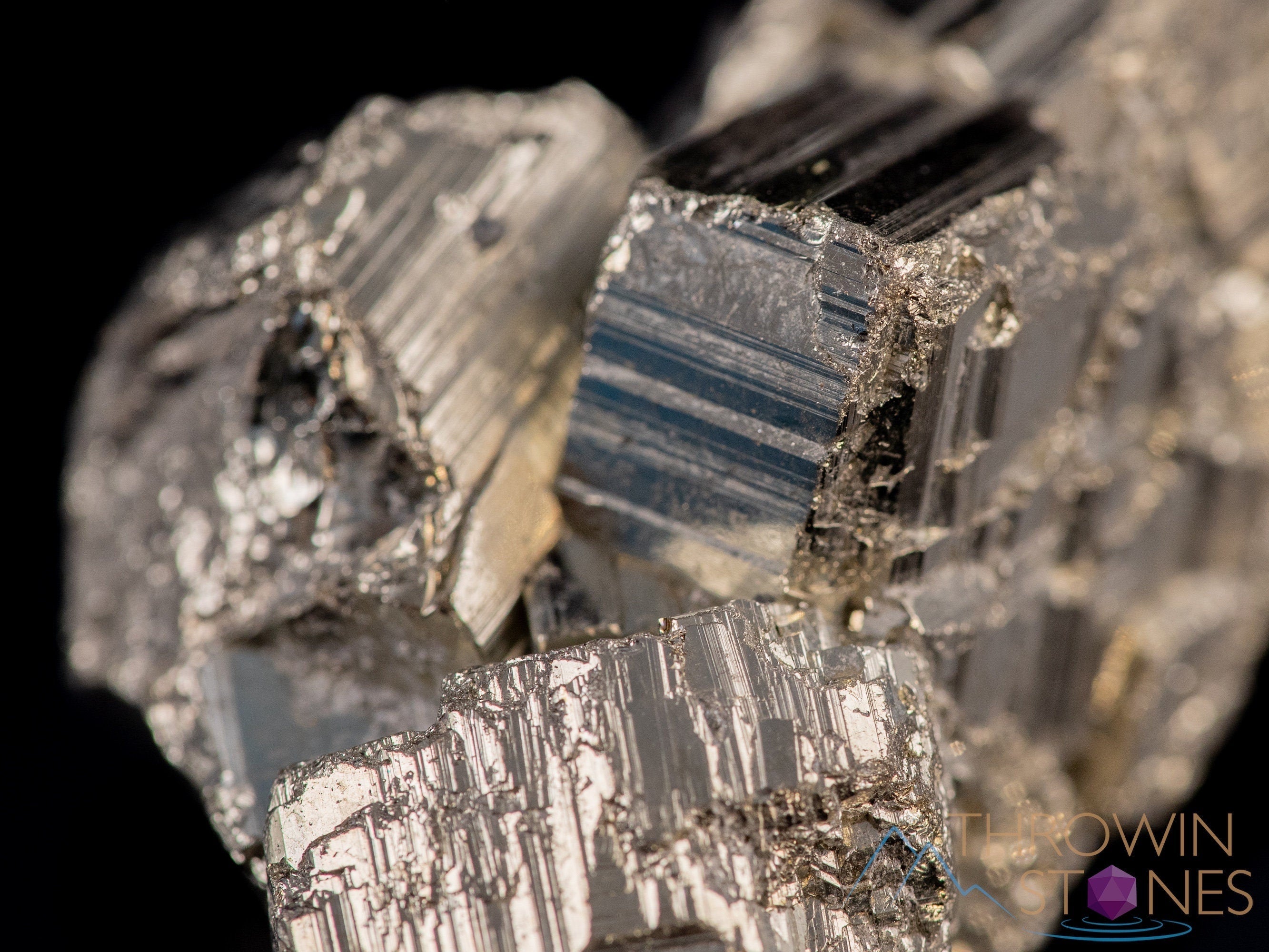 PYRITE Raw Crystal Cluster - Natural Healing Stones for Home Decor, Housewarming Gift & Spiritual Energy (40309) | Perfect for Meditation, Feng Shui & Office Desk Decor