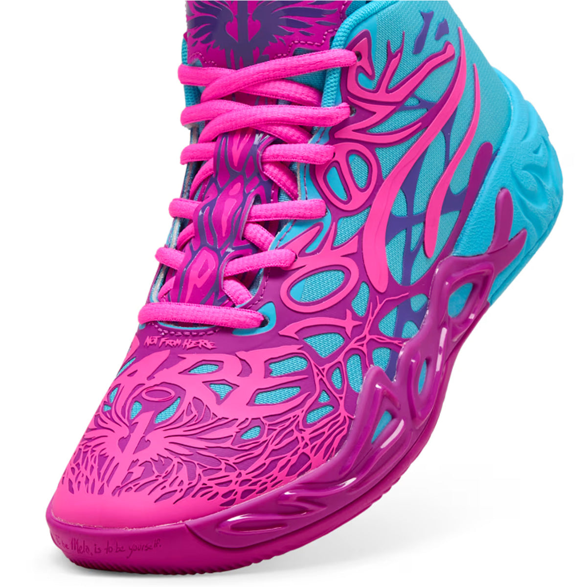 LaMelo Ball MB.04 'Iridescent' Basketball Shoes for Kids - Lightweight Performance Sneakers for Court Play & Street Style
