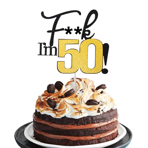 50th Birthday Cake Topper