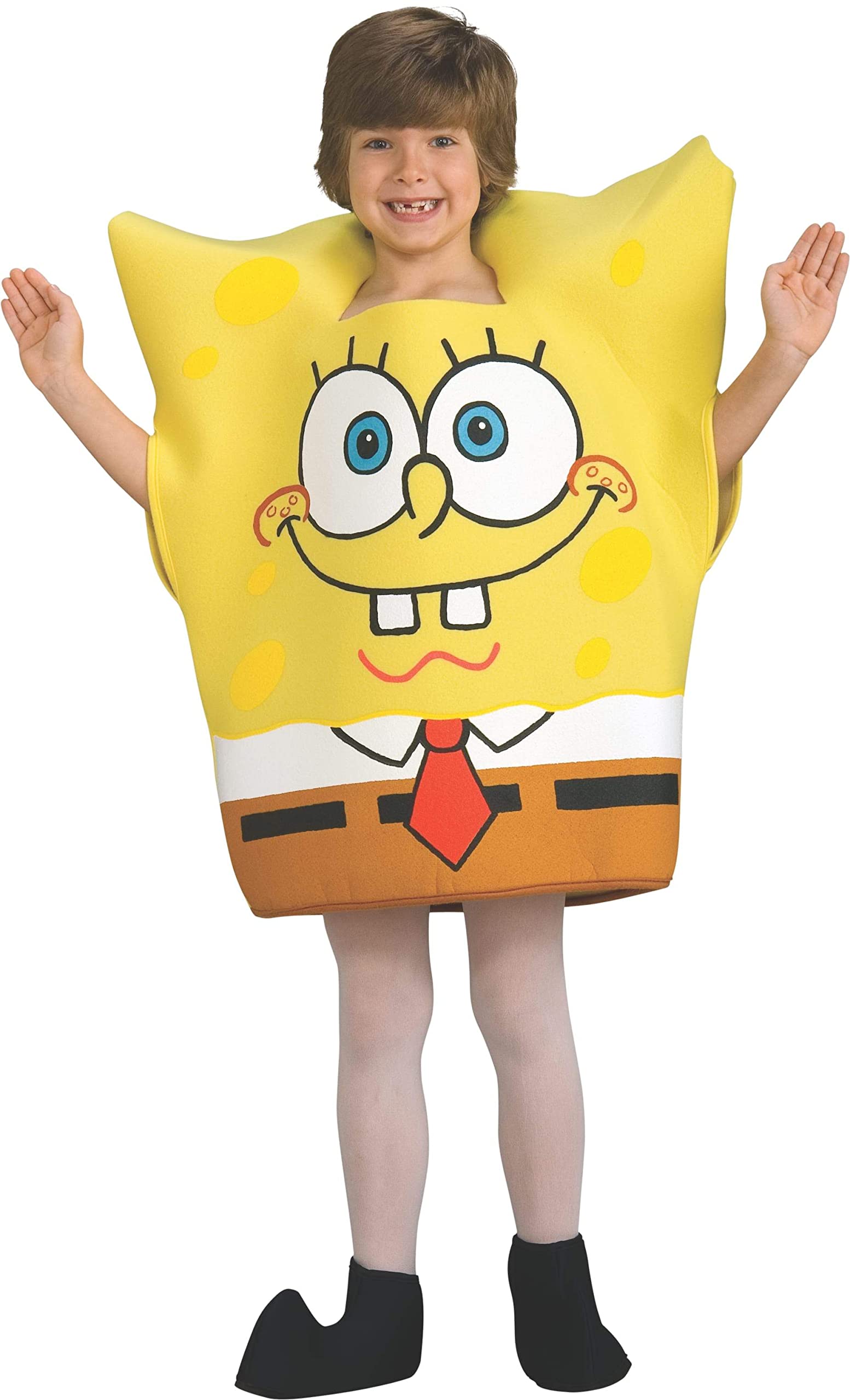 Rubie's Boys SpongeBob SquarePants Costume for Kids - Halloween Dress Up, Birthday Party & Cosplay Outfit