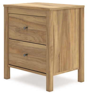 Bermacy Nightstand - Modern Bedside Table with Storage Drawer, Wooden End Table for Bedroom, Living Room, and Office - Perfect for Holding Lamps, Books, and Essentials