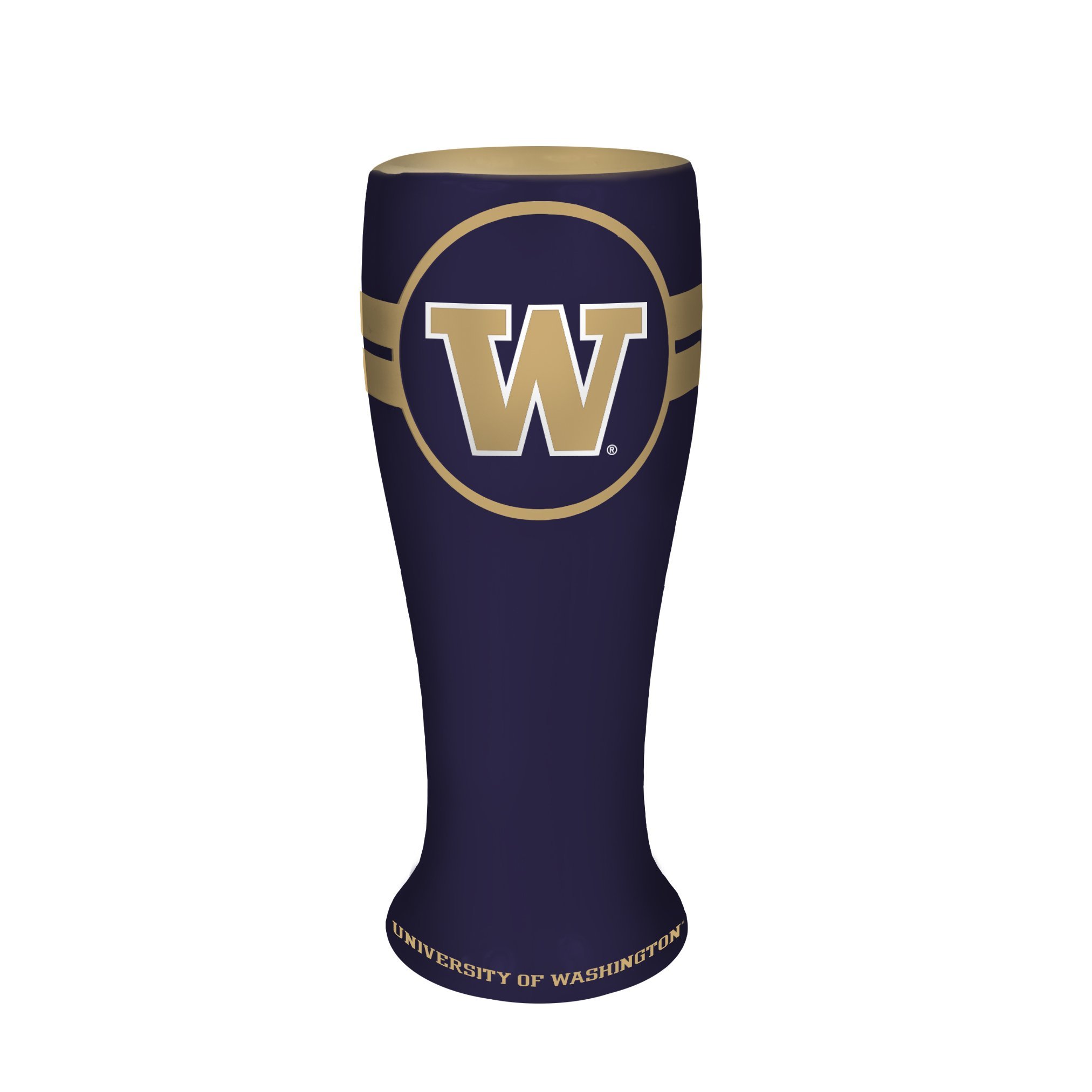 Boelter Brands NCAA Ceramic Collectible Pilsner Glass - Officially Licensed College Team Beer Mug - Perfect for Game Day Parties, Sports Bars & Fan Gift Giving