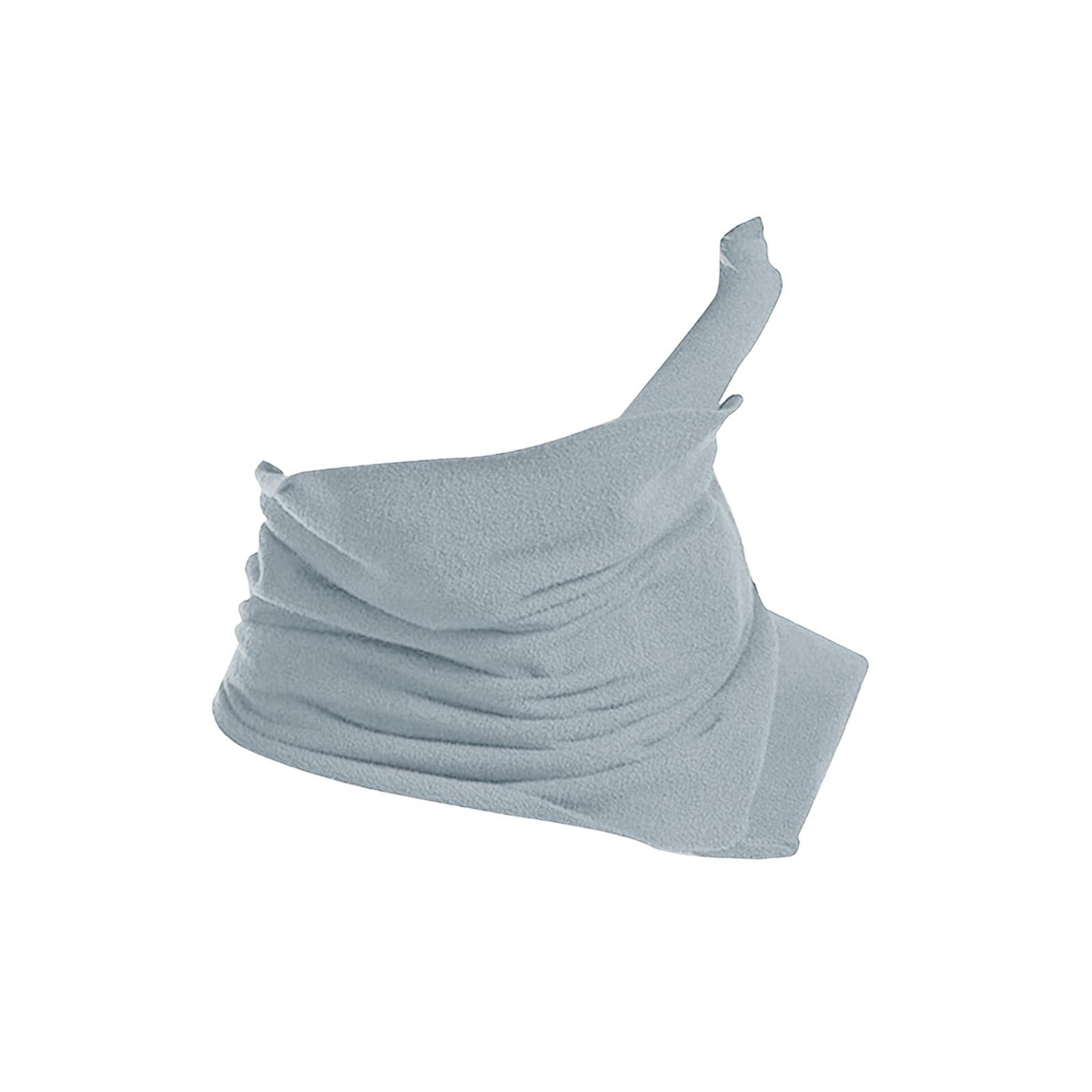 THE STYLE SUTRA® Adjustable Airplane Travel Neck Pillow - Light Gray Memory Foam Head Support Cushion for Long Flights, Road Trips & Office Napping | Travel Accessories | Luggage Equipment
