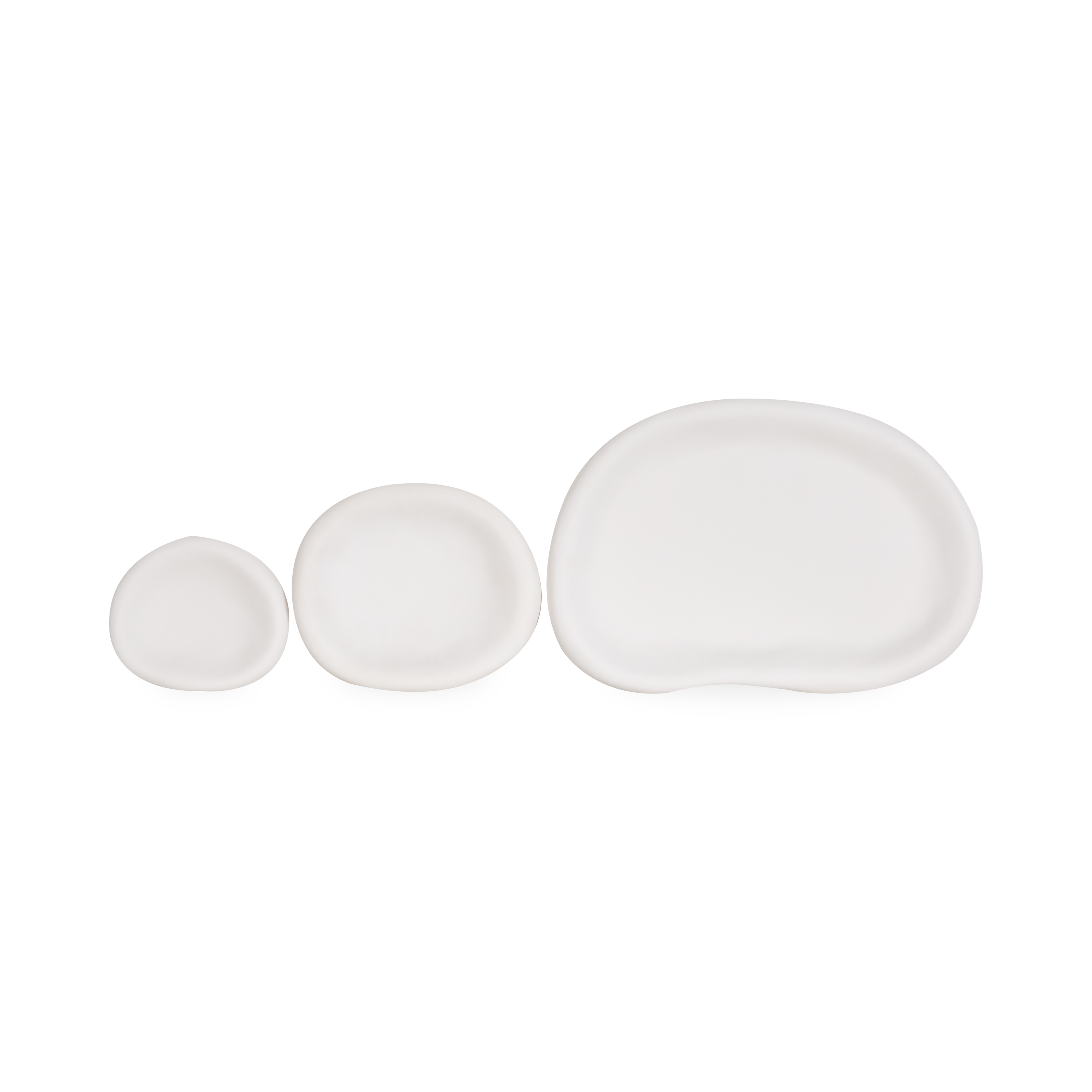 Premium White Amoeba Bowl - Unique Modern Serving Dish for Salads, Snacks & Desserts | Perfect for Home Dining, Parties & Gifts