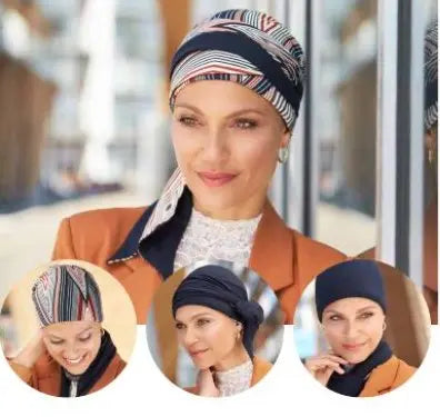 Stylish Reversible Bamboo Head Scarf - Soft & Breathable Hair Wrap for Women - Perfect for Yoga, Beach, Travel & Everyday Fashion Accessory