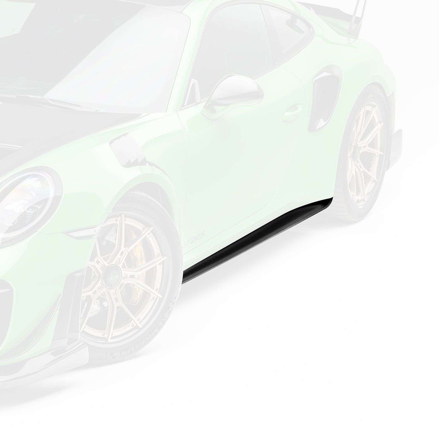 Porsche 991.2 911 GT2RS Aero Side Skirts - Carbon Fiber Body Kit for Performance & Style - Perfect for Track Days & Car Shows