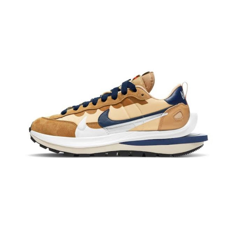 Nike Sacai x Vaporwaffle Sneakers - Sesame Blue Void White Colorway | Stylish Running & Casual Shoes for Men & Women | Perfect for Streetwear, Gym & Daily Wear