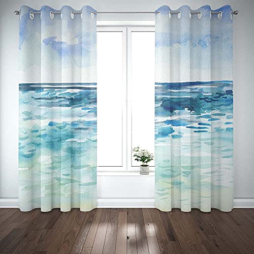 Watercolor Sea Wave