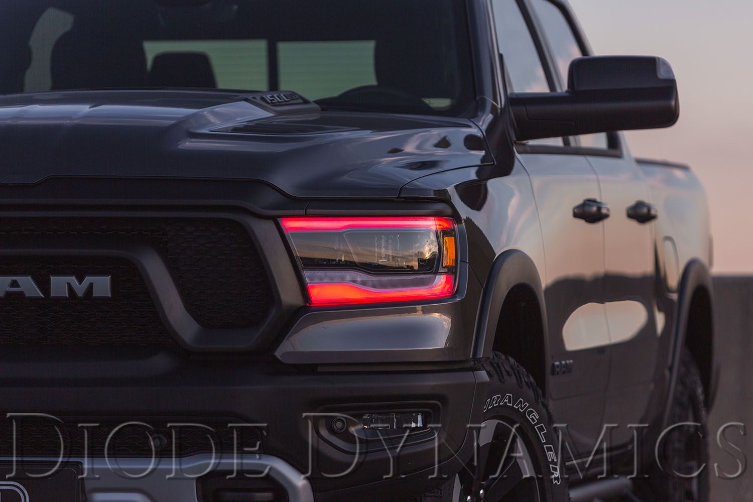 2019-2024 Ram 1500 Multicolor LED Light Bars | DRL Fog Lights & Off-Road Lighting for Trucks | Upgrade Your Vehicle's Style & Visibility (Daytime Running Lights, Off-Road Adventures, Night Driving)