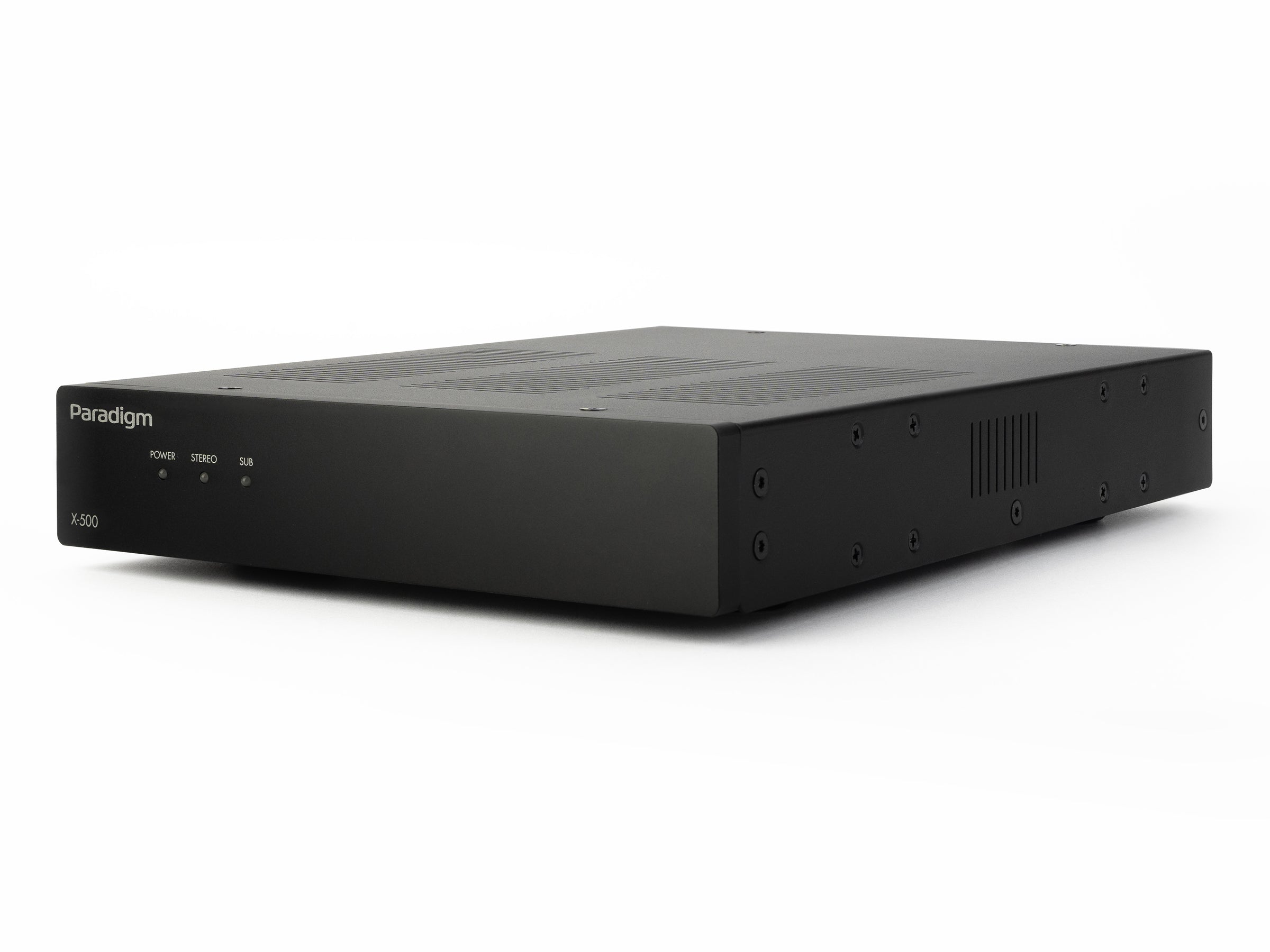 Paradigm X 500 Integrated Stereo Amplifier - High-Fidelity Audio for Home Theater & Music Listening