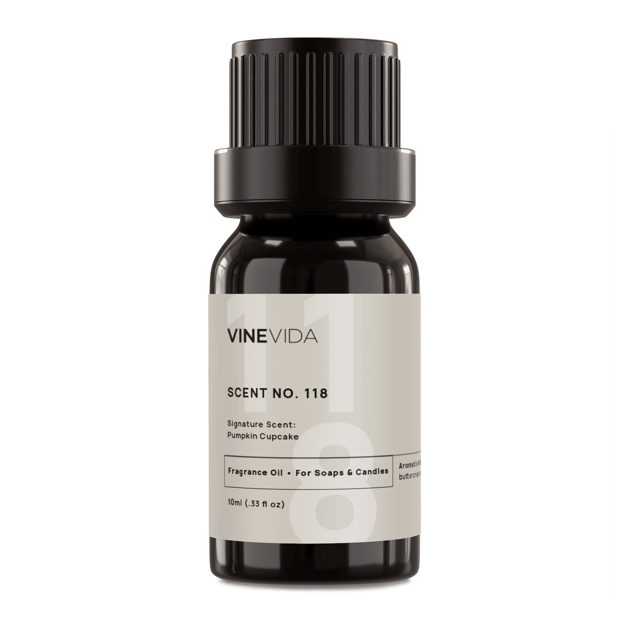 NO. 118 Pumpkin Cupcake Fragrance Oil - Premium Scent for Handmade Soaps, Candles & DIY Crafts - Perfect for Fall Home Decor & Aromatherapy