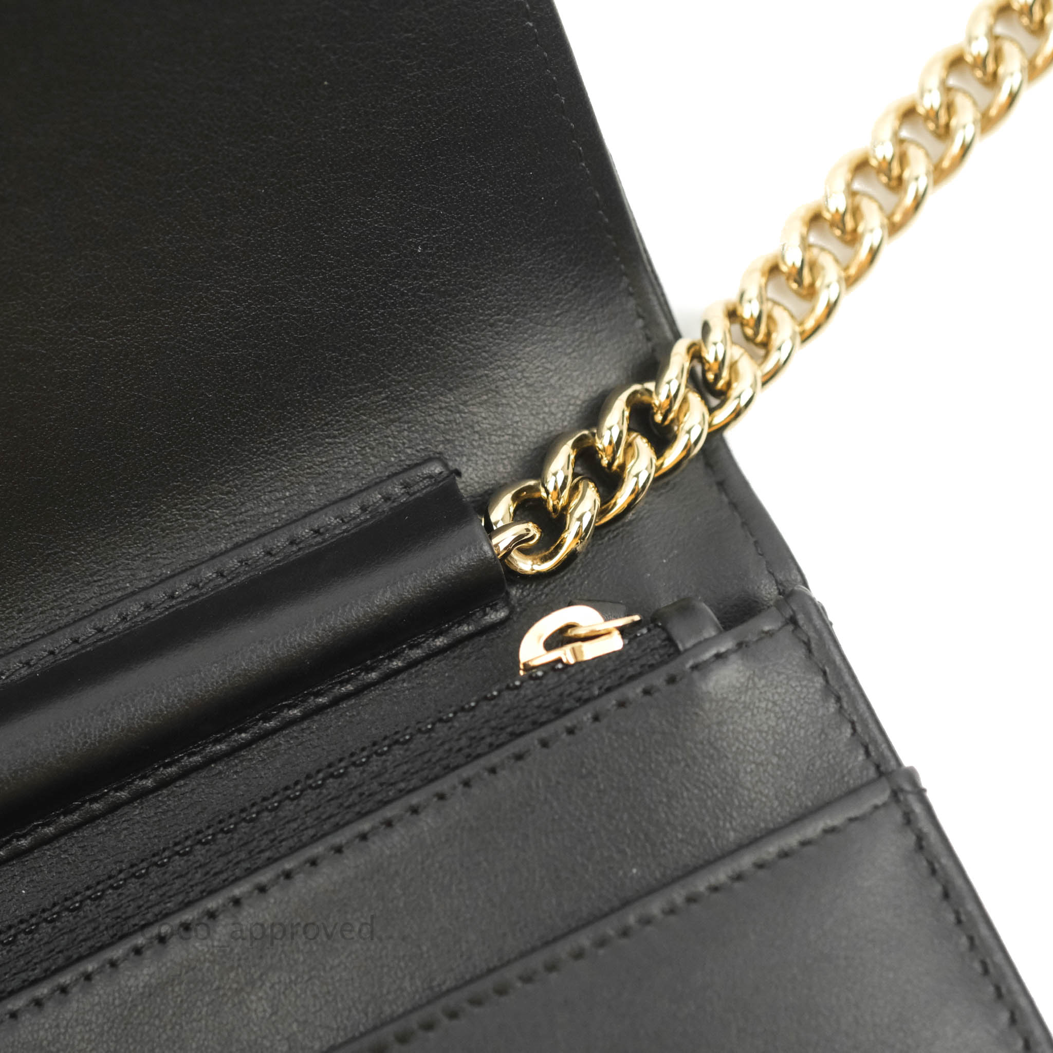 Chanel Chevron Boy Wallet On Chain Black Caviar Gold Hardware - Luxury Crossbody Bag for Women, Perfect for Evening Out & Special Occasions