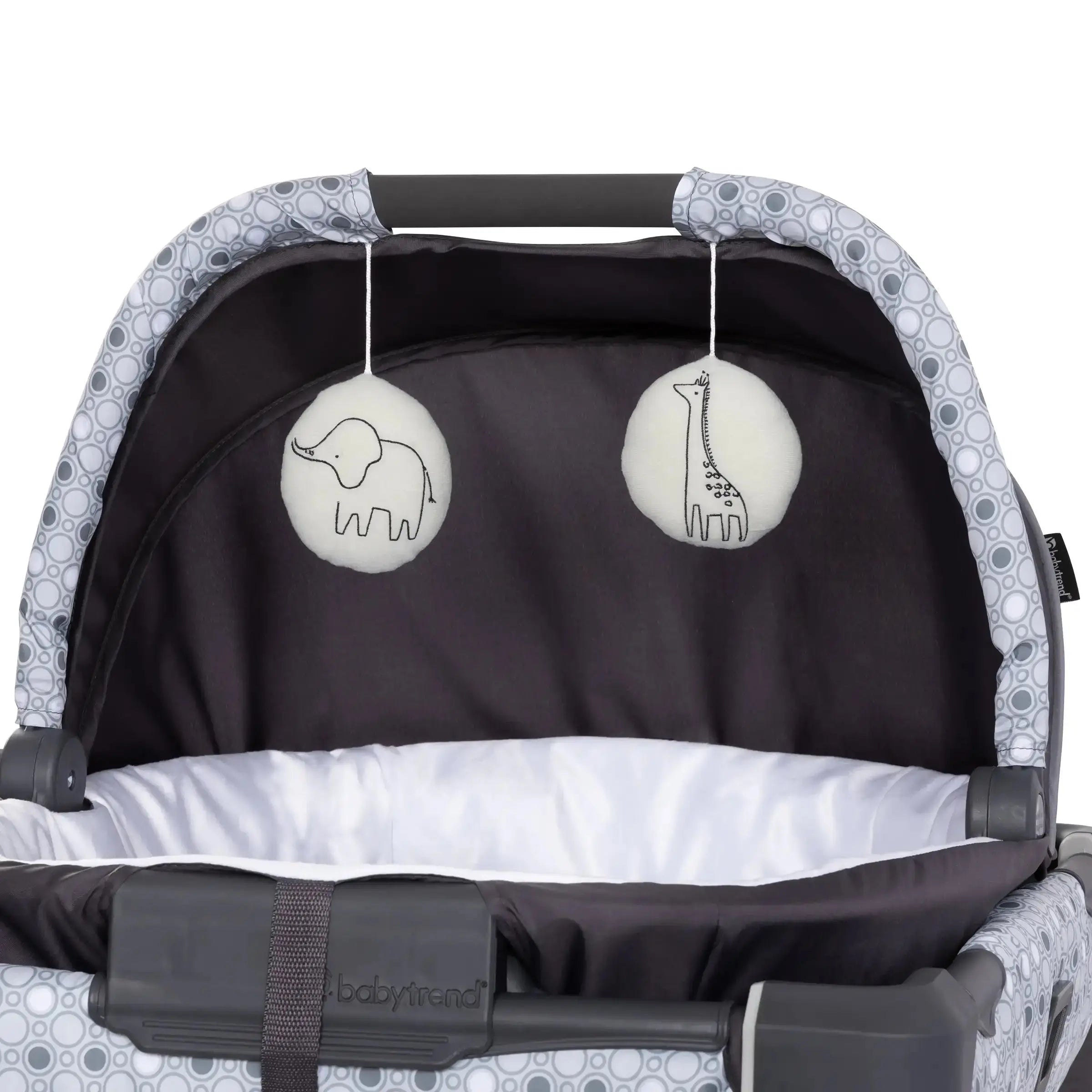 Portable Baby Playard with Rocking Cradle - Lightweight Nursery Den Playpen for Newborns & Toddlers - Perfect for Home, Travel & Daycare Use