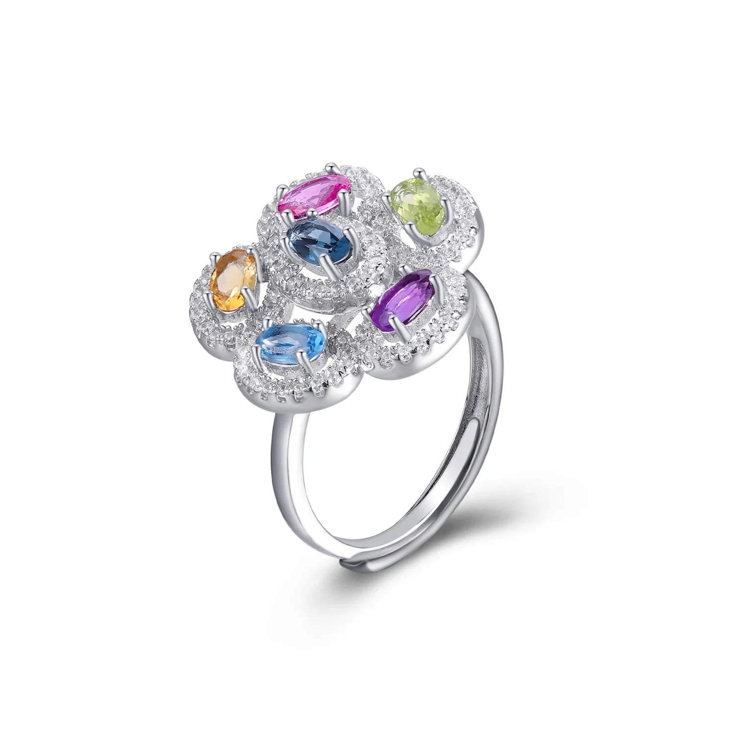 Elegant Floral Ring for Women - Dainty Flower Jewelry for Everyday Wear, Gift Giving & Special Occasions