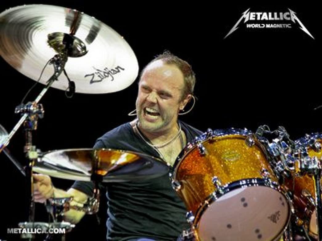 Spot Dog Lars Ulrich - 24x36 Inches Rock Music Poster Print (ID: PDI104518) | Perfect for Bedroom, Living Room & Music Studio Decor