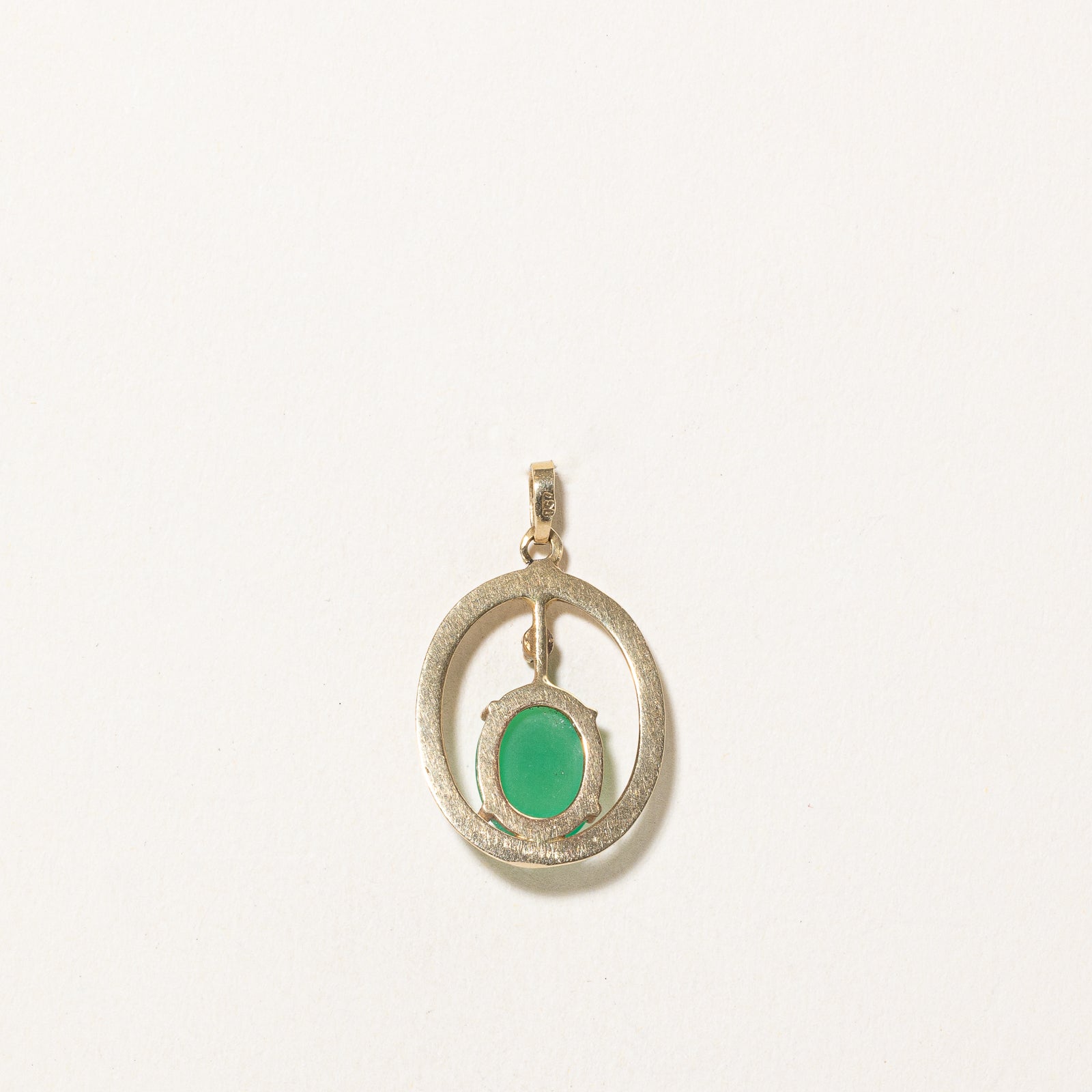Natural Jadeite & Diamond Pendant Necklace - 2.80ct Jade & 0.06ct Diamond - Elegant Jewelry Gift for Women - Perfect for Weddings, Anniversaries & Special Occasions