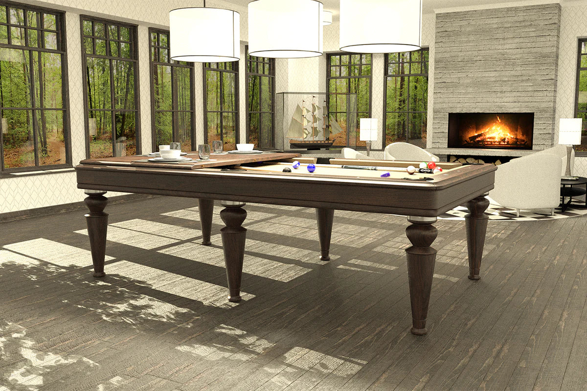Canada Billiard Venus Dining Pool Table - Premium 8-Foot Pool Table for Home & Game Room | Perfect for Family Fun & Entertainment