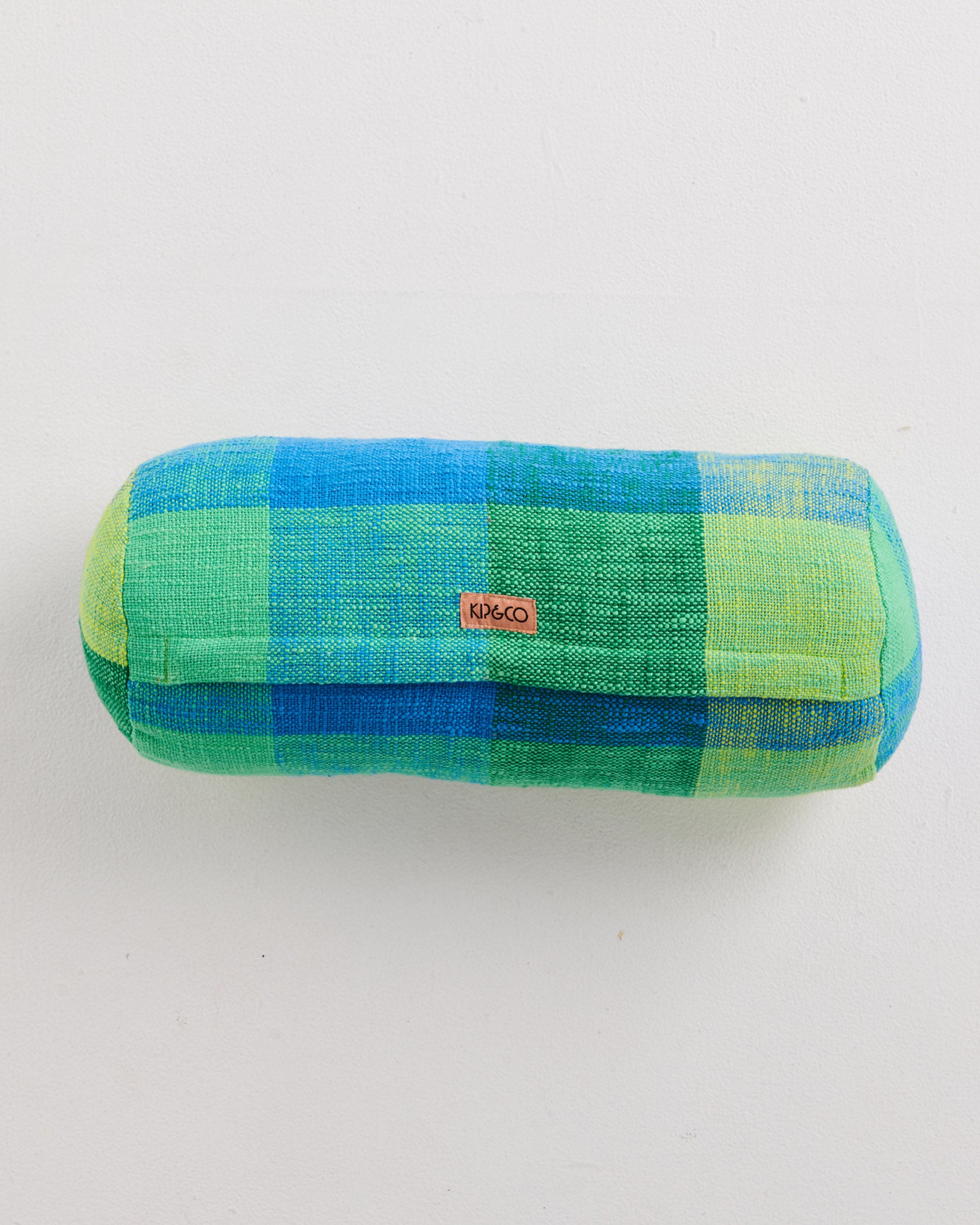 Festival Woven Bolster Pillow - Decorative Bohemian Floor Cushion for Living Room, Bedroom, or Outdoor Patio Use