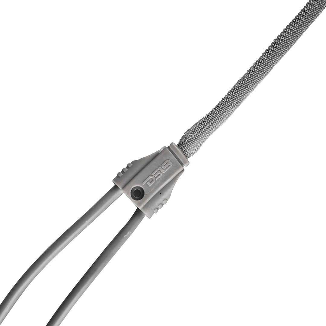 Premium RCA Y Splitter Cable - 100% Oxygen-Free Copper (OFC) - 1 Male to 2 Female Connectors - High-Quality Audio Splitter for Home Theater, DJ Equipment & Car Audio Systems