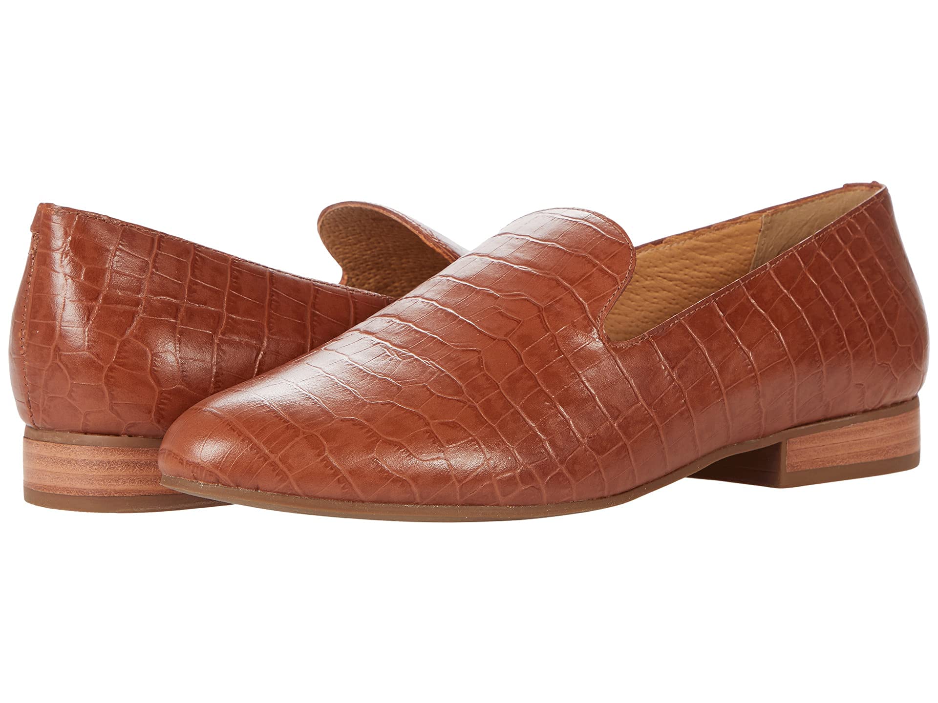 Jack Rogers Audrey Croc Loafer - Mocha Size 6 for Women's Casual Wear