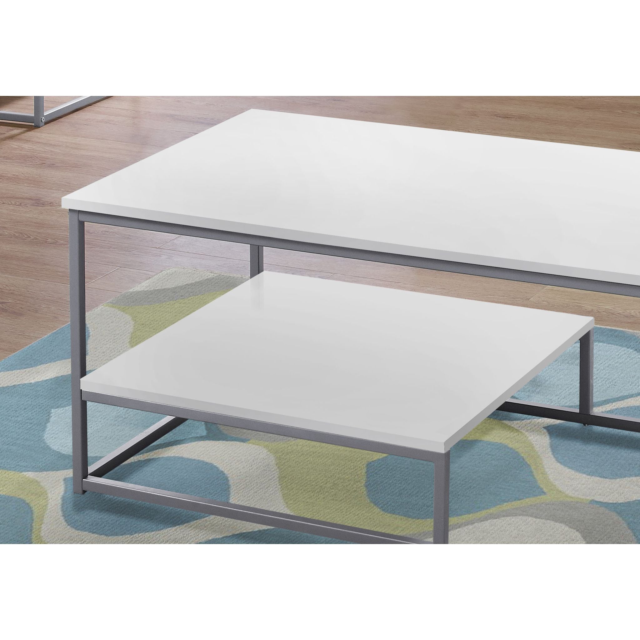 Arianna 3-Pack White Folding Tables - Portable Lightweight Tables for Indoor & Outdoor Use, Parties, Camping, and Events