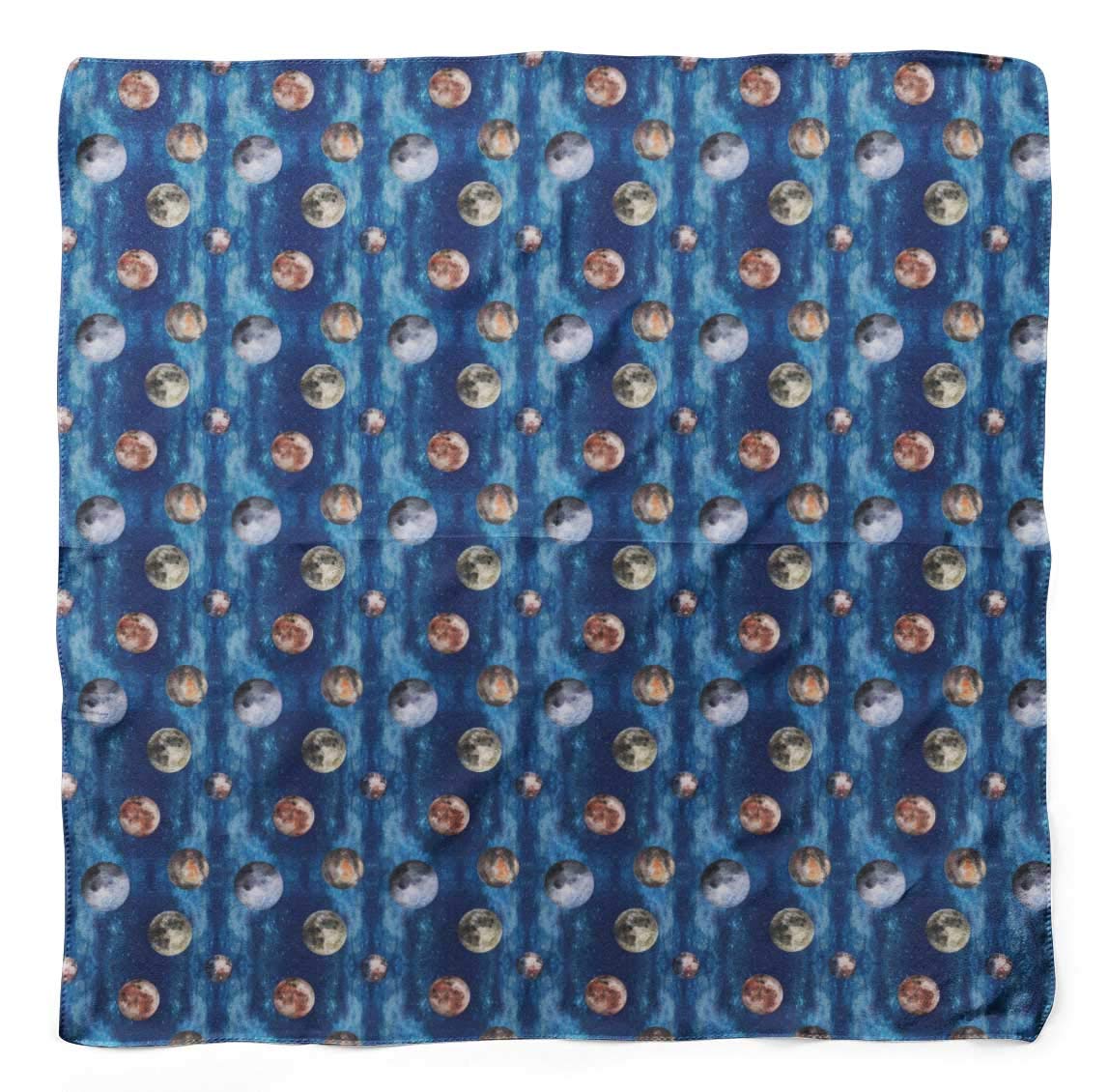 Bimba Pure Silk Printed Head Bandanas & Summer Neck Scarves - Stylish Hair Accessories for Women, Fashionable Neck Wrap for Outdoor Activities, Travel, and Yoga
