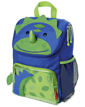 Skip Hop Big Kid Zoo Backpack for School - Durable Kids Backpack with Fun Animal Designs, Perfect for Kindergarten, Preschool & Daycare Use