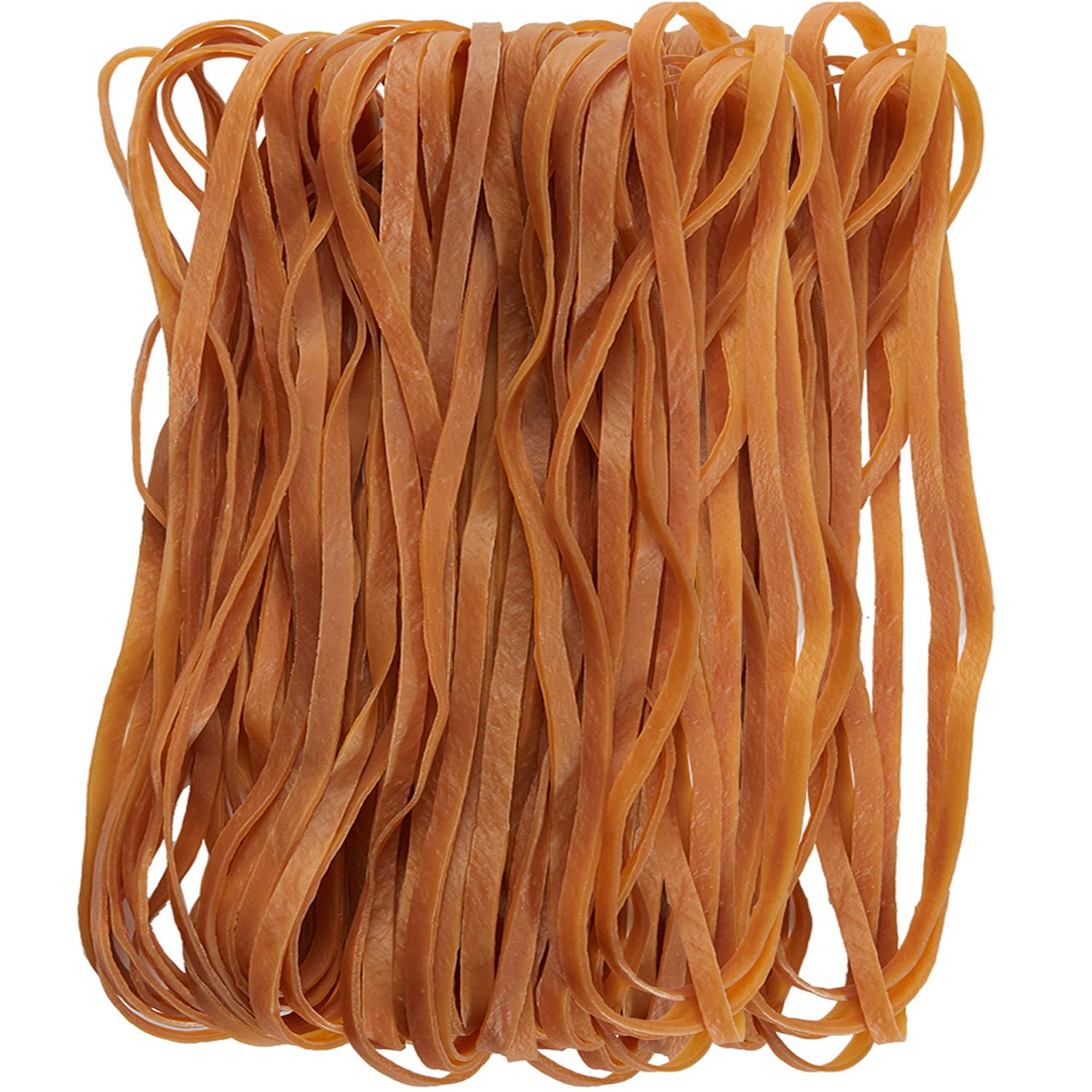 AMUU Heavy Duty Rubber Bands - 12 Inch Large Flat Fold Elastic Bands (30 Pack) for 8-33 Gallon Trash Cans, File Folders, Office & Home Organization | Durable Stretch Bands for Securing Garbage Bags, Bundling Documents, and Household Storage Needs