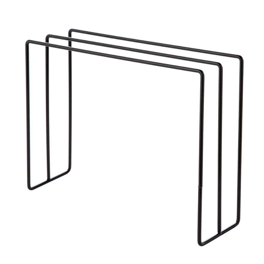 Foldable Hanging Towel Rack for Kitchen - Space Saving Dish Towel Holder, Sink Drying Rack & Sponge Organizer (Black) - Perfect for Small Kitchens, Bathrooms & Laundry Rooms