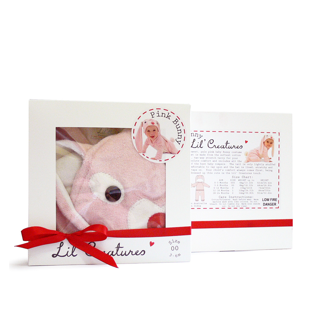 Adorable Pink Bunny Costume for Baby Girls & Boys - Soft & Comfortable Easter Bunny Outfit for Infants, Toddler Photo Shoots, Easter Celebrations & Holiday Parties