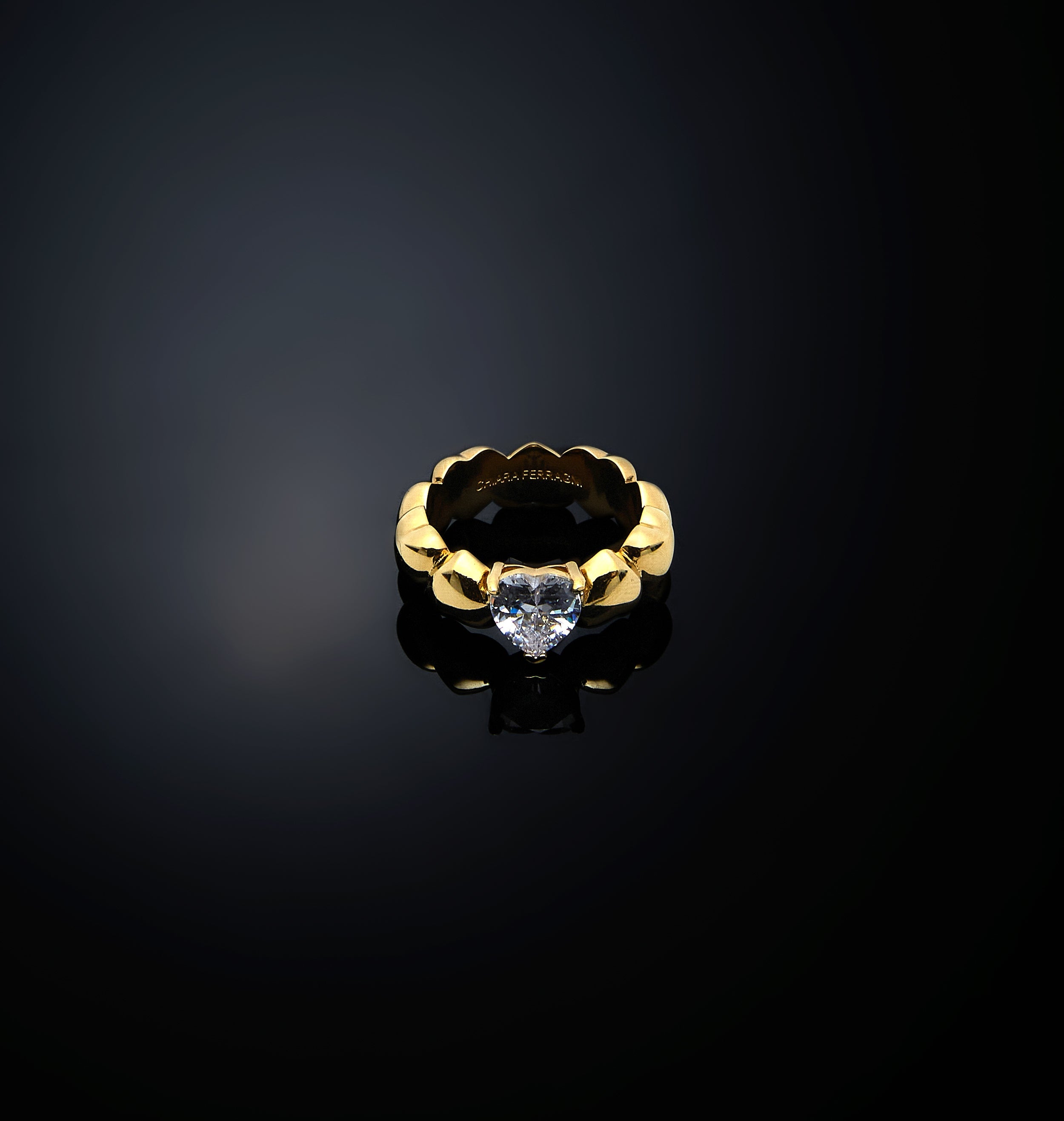 ANELLO CHIARA FERRAGNI CUORICINO J19AVT05010 - Stylish Heart Ring for Women, Fashion Jewelry Gift for Her, Perfect for Date Night & Special Occasions
