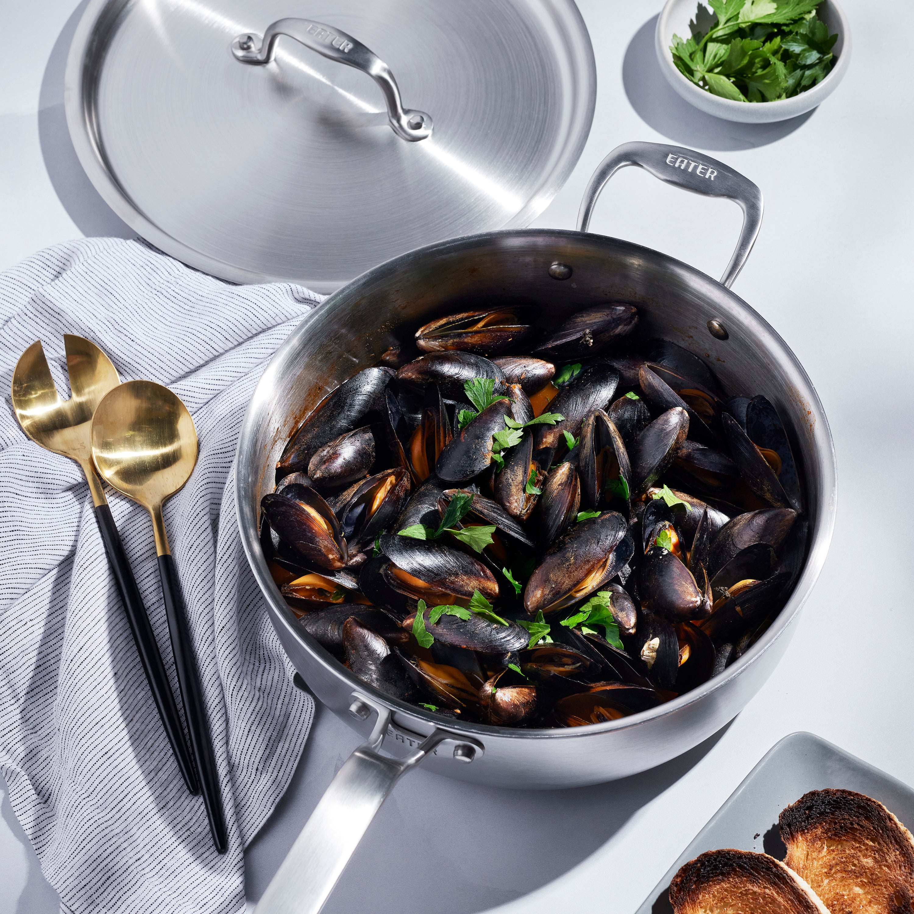 Heritage Steel 16-Piece Complete Kitchen Cookware Set - Nonstick Pots and Pans for Cooking, Baking & Serving - Perfect for Home Chefs & Professional Kitchens