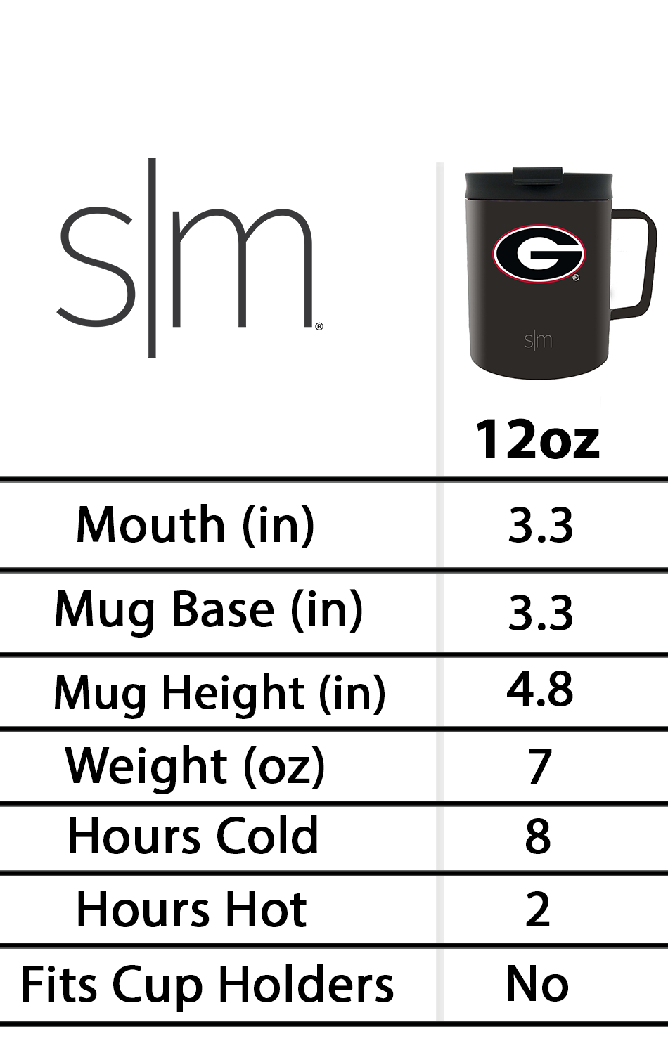Insulated Collegiate Scout Coffee Mug with Flip Lid - Leak-Proof Travel Tumbler for Hot & Cold Drinks - Perfect for College, Office, and Outdoor Adventures