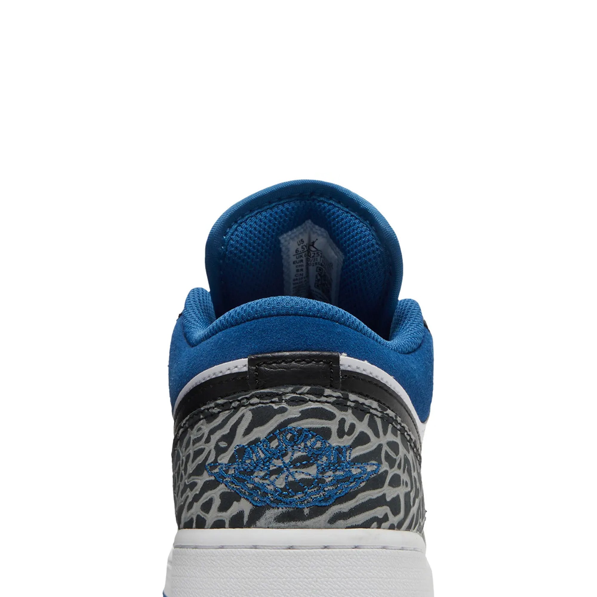 Air Jordan 1 Low SE 'True Blue' GS Sneakers for Women & Girls (2022) - Comfortable Basketball Shoes for Casual Wear & Street Style Fashion