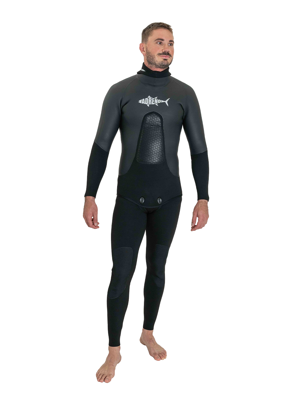 Adreno Tuna Pro 5/4mm Neoprene Wetsuit Set for Men & Women - Thermal Scuba Diving, Surfing & Water Sports Gear