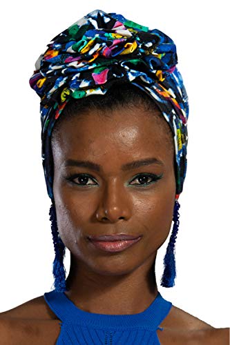Stylish Cotton Turban Head Wrap for Women - Soft & Breathable Hair Scarf - Perfect for Yoga, Beach, or Everyday Fashion Accessory