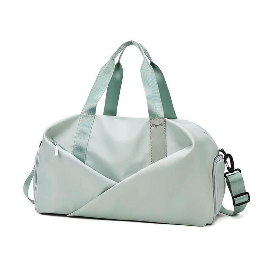 KGEZW Women's Waterproof Fitness & Yoga Gym Bag - Large Capacity Crossbody Sports Bag with Dry Wet Separation - Perfect for Gym, Yoga, Travel & Workout (Color: C, Size: As Shown)
