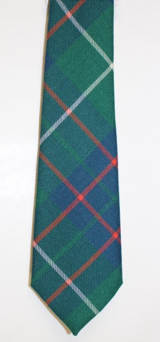 MacIntyre Ancient Hunting Tartan Tie - Premium Scottish Wool Necktie for Men | Formal Wear, Weddings & Office Attire