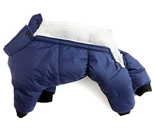Waterproof Dog Winter Coat - Warm Fleece Jacket for Indoor & Outdoor Use