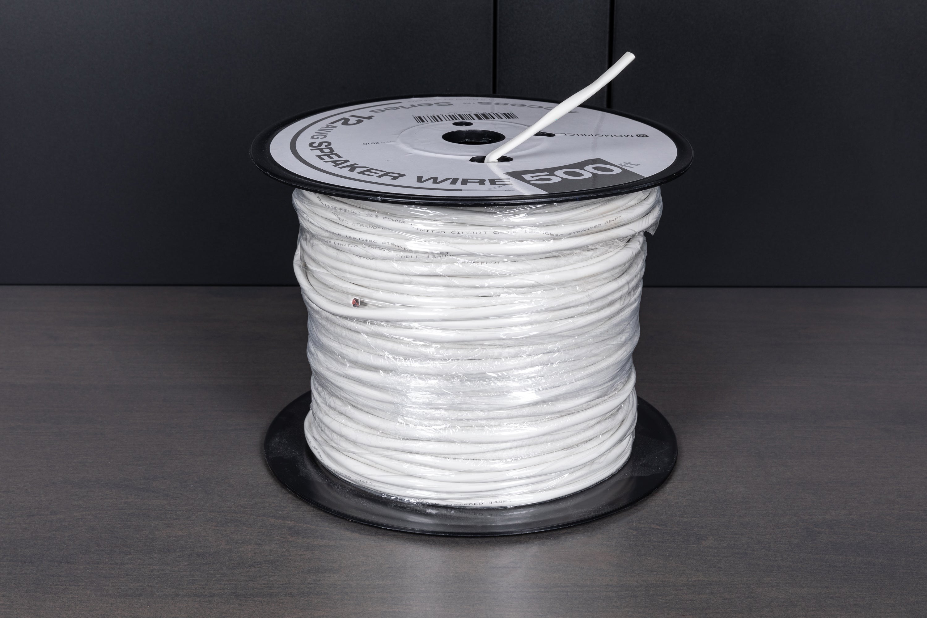 Monoprice 12 Gauge Speaker Wire - Cut to Length (1ft Increments) - Perfect for Home Theater, Car Audio, and DIY Speaker Installations